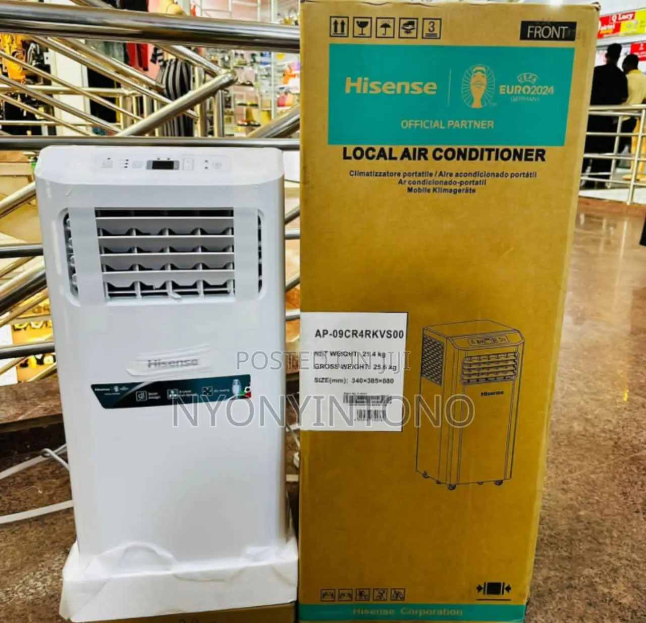 Hisense Portable Air Conditioner 9000 BTU