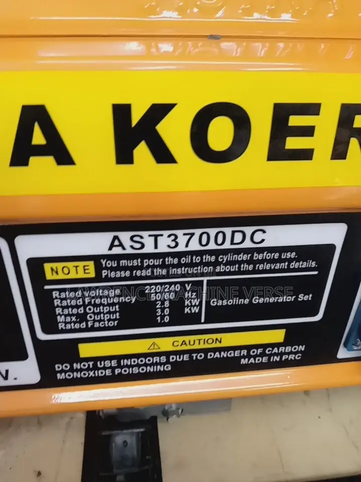 Gasoline Generator 3000W