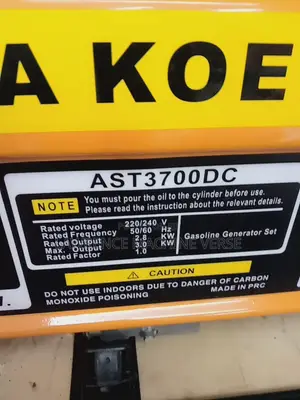 Gasoline Generator 3000W