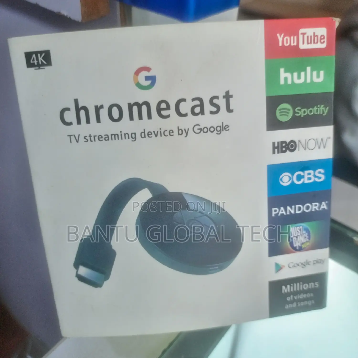 Chromecast TV Streaming Device By Google