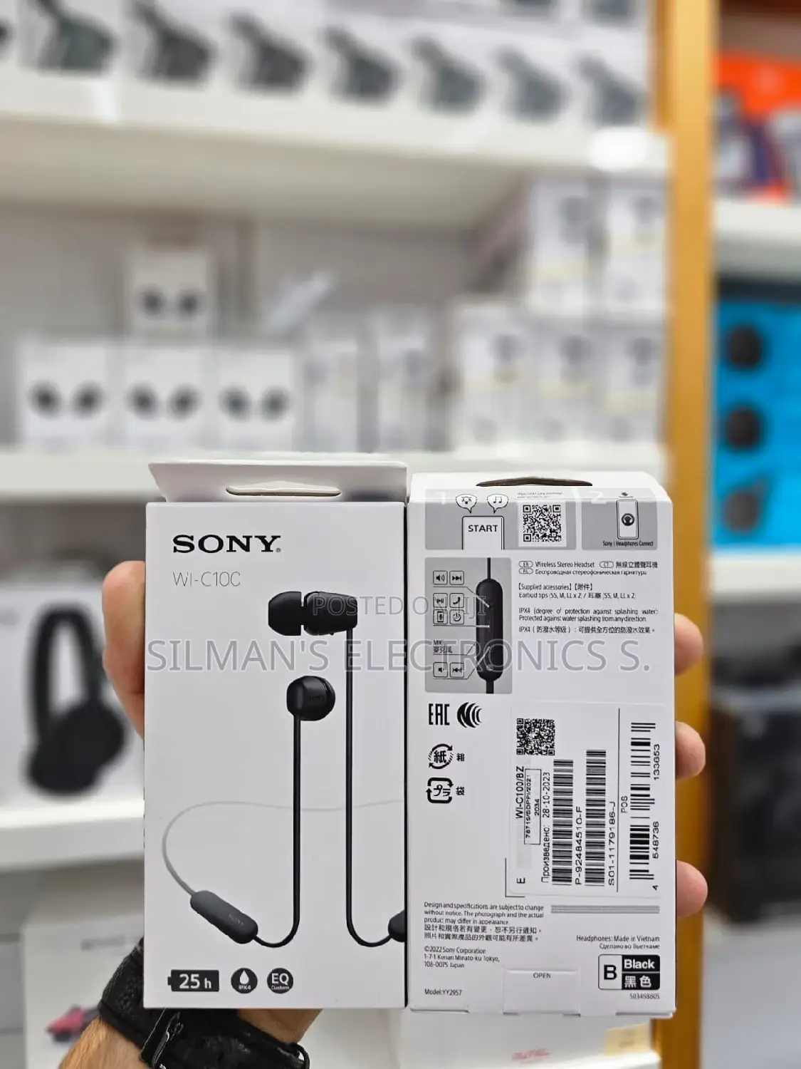 SONY Wi-C10c Wireless Earphones