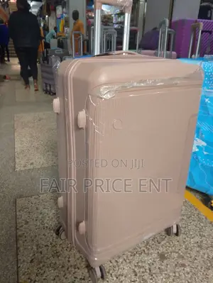 Original Plastic Suitcases. Large.( Brown)