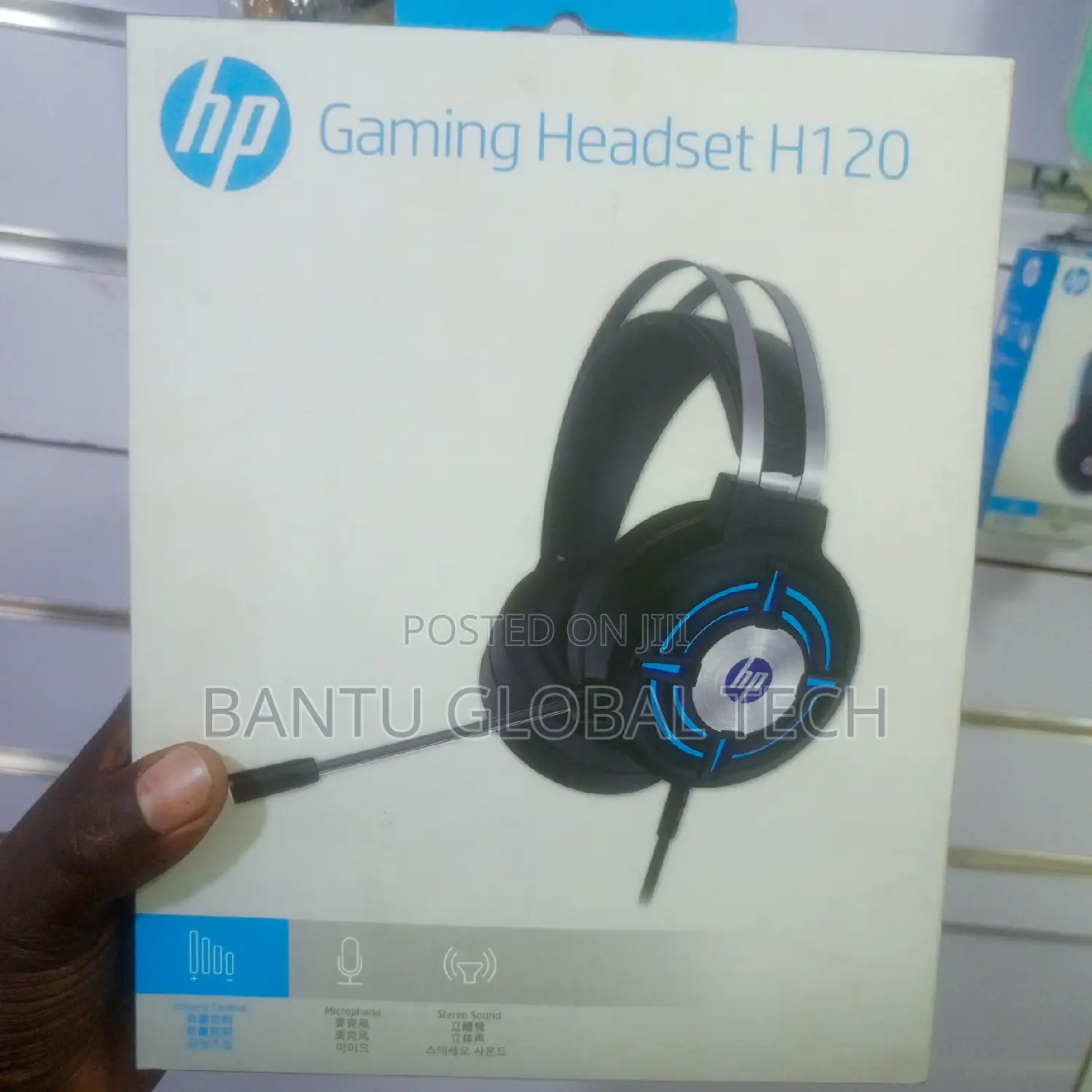 Original Hp H120 Gaming Headset