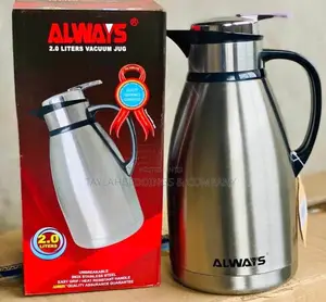 Always Flask 2ltr Pressing Metallic - Silver