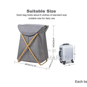 Bamboo Hamper Laundry Basket.