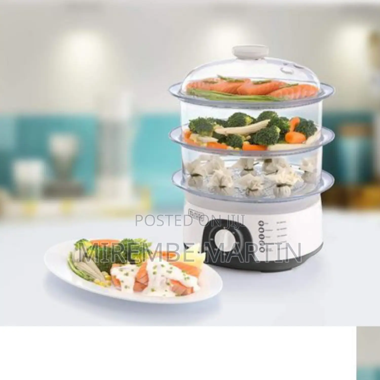 Black and Decker 3 Tier Food Steamer.