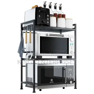 Adjustable Multifunctional Kitchen Rack Organizer