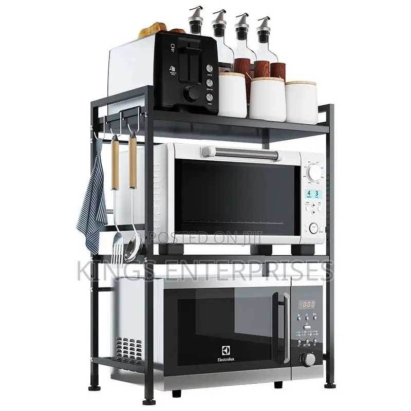 Adjustable Multifunctional Kitchen Rack Organizer
