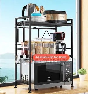 Adjustable Multifunctional Kitchen Rack Organizer