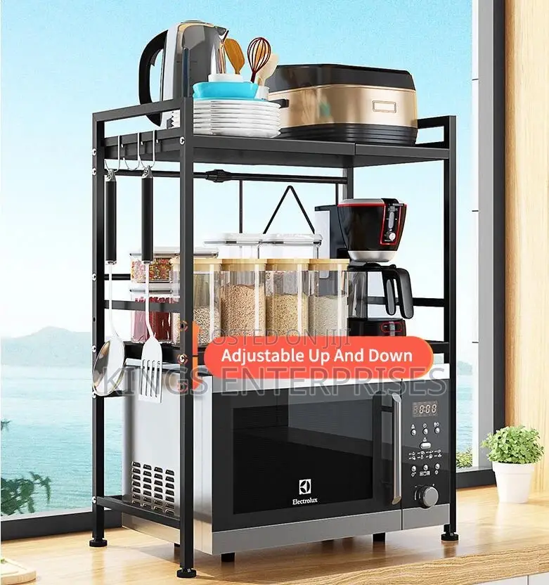 Adjustable Multifunctional Kitchen Rack Organizer