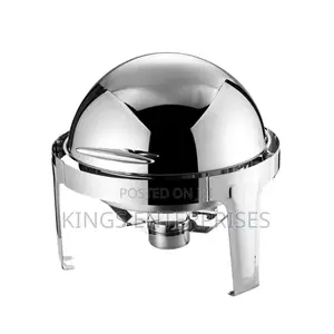 Round Stainless Steel Chefing Dishes