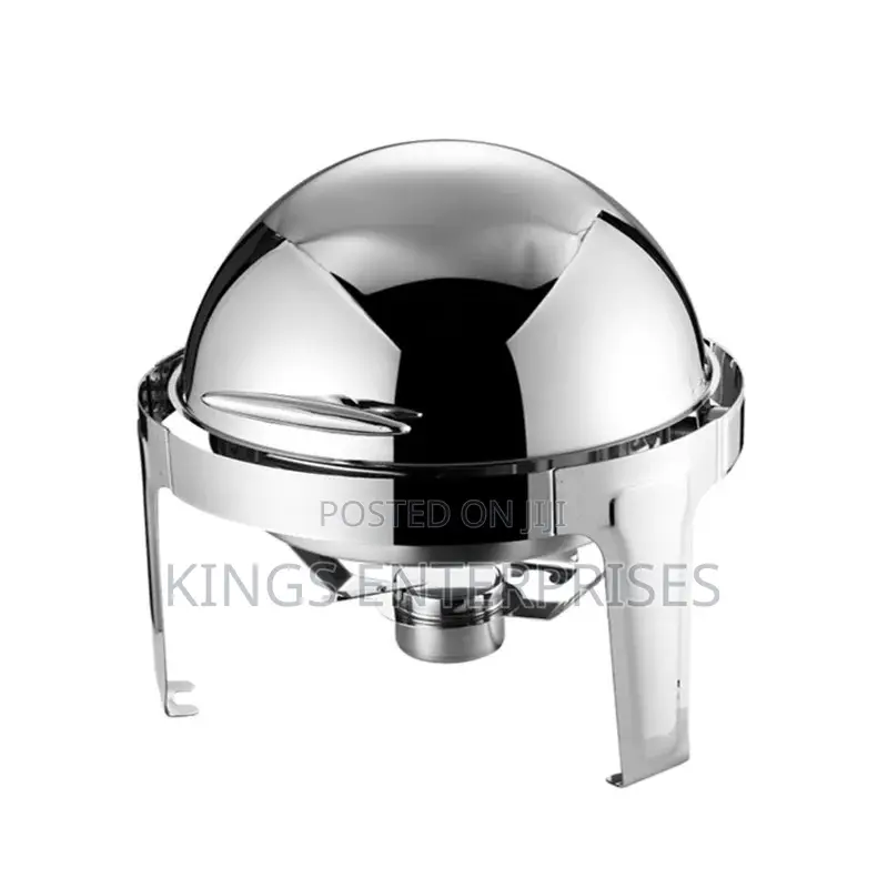Round Stainless Steel Chefing Dishes