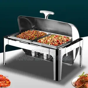 Photo - Luxury Stainless Steel Chafing Dish(Square)