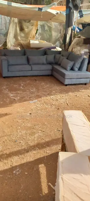 6 Seater L Sofa Set