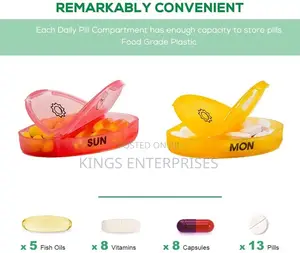 Household Pill/Tablets Organizer