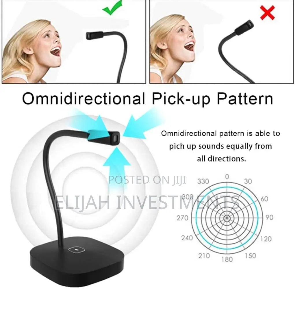 Promate Omnidirectional Usb Desktop Microphone