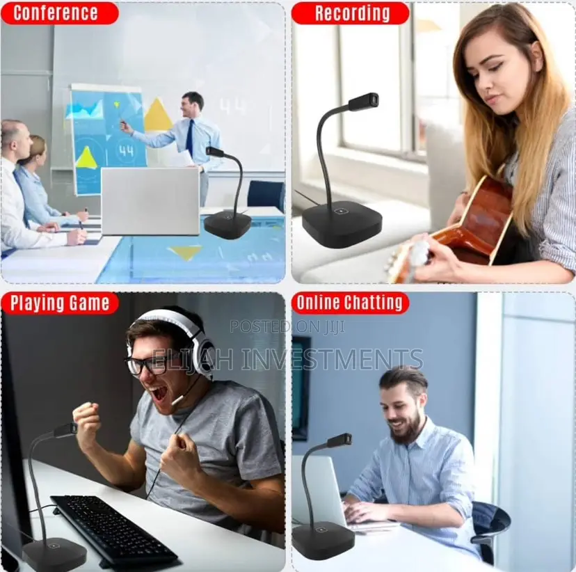 Promate Omnidirectional Usb Desktop Microphone