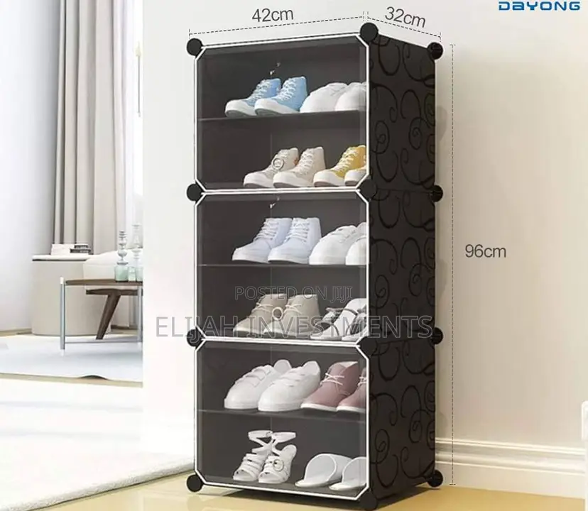 6 Tier Portable Shoe Rack Organizer