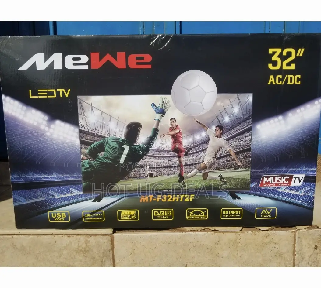 Mewe 32 Inch HD Digital LED TV With Inbuilt Free to Air