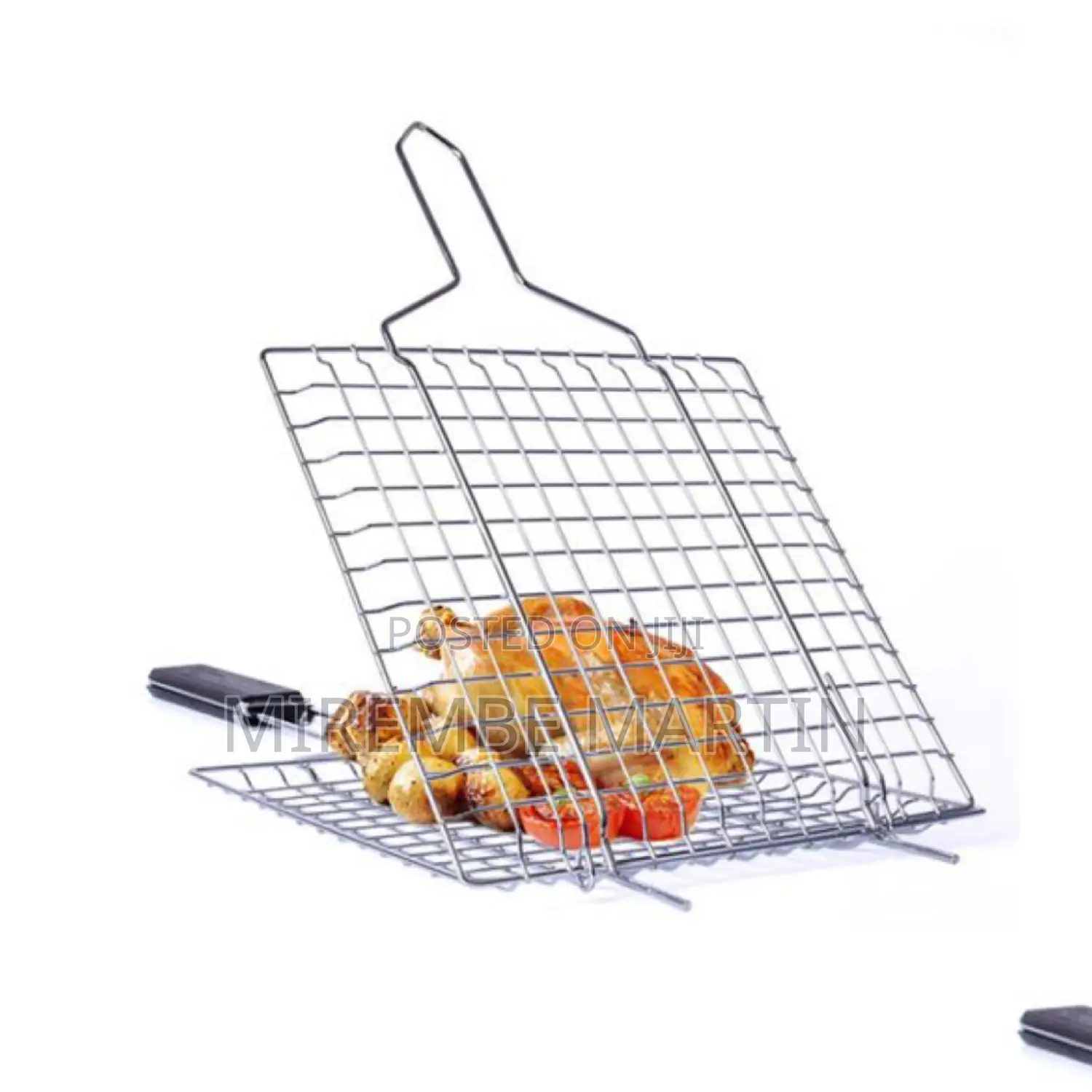 BBQ Stainless Steel Grill Basket.