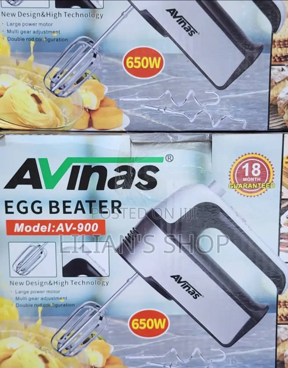 Multifunction Avinas Egg Beater -650w