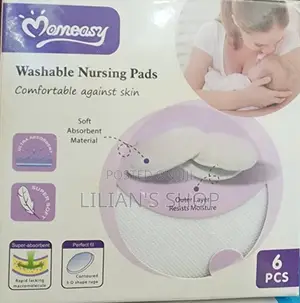 6pcs Momeasy Washable Nursing Pads