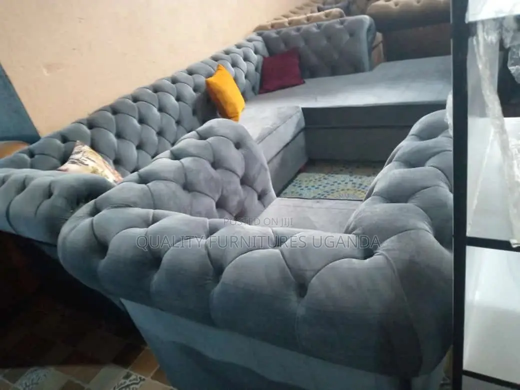 7 Seater Tufted Sofa Set