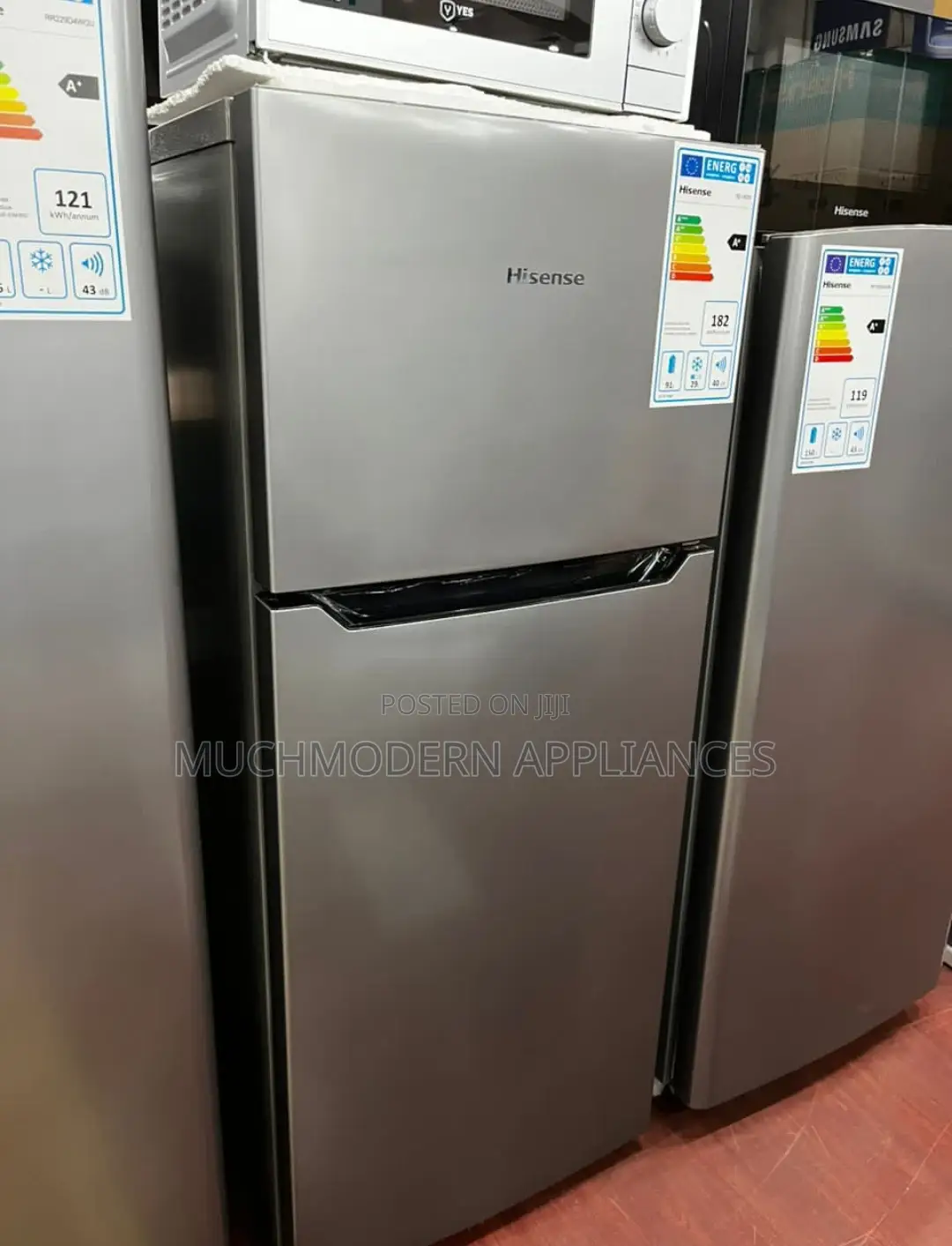 Hisense 160 Litres Double Door Fridge