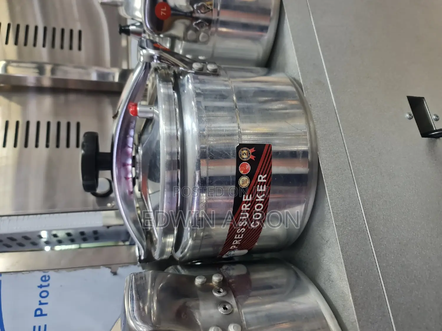 Aluminium Pressure Cooker 9L