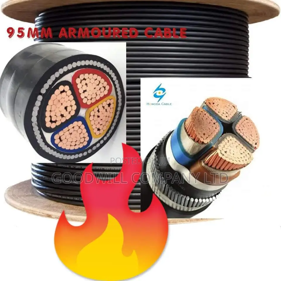 95mm 4core Armoured / Underground Cable