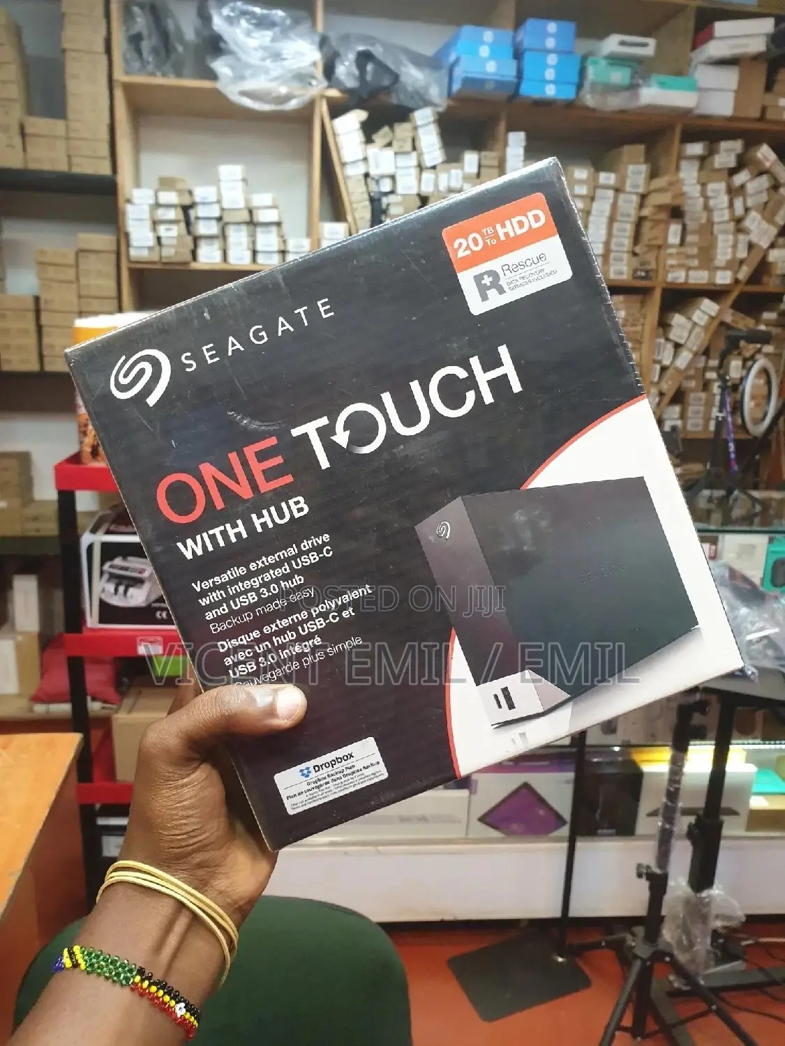 Seagate One Touch Hub 20TB External Harddrive