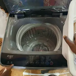 Washing Machine. Pixel Washing Machine. Automatic Washing