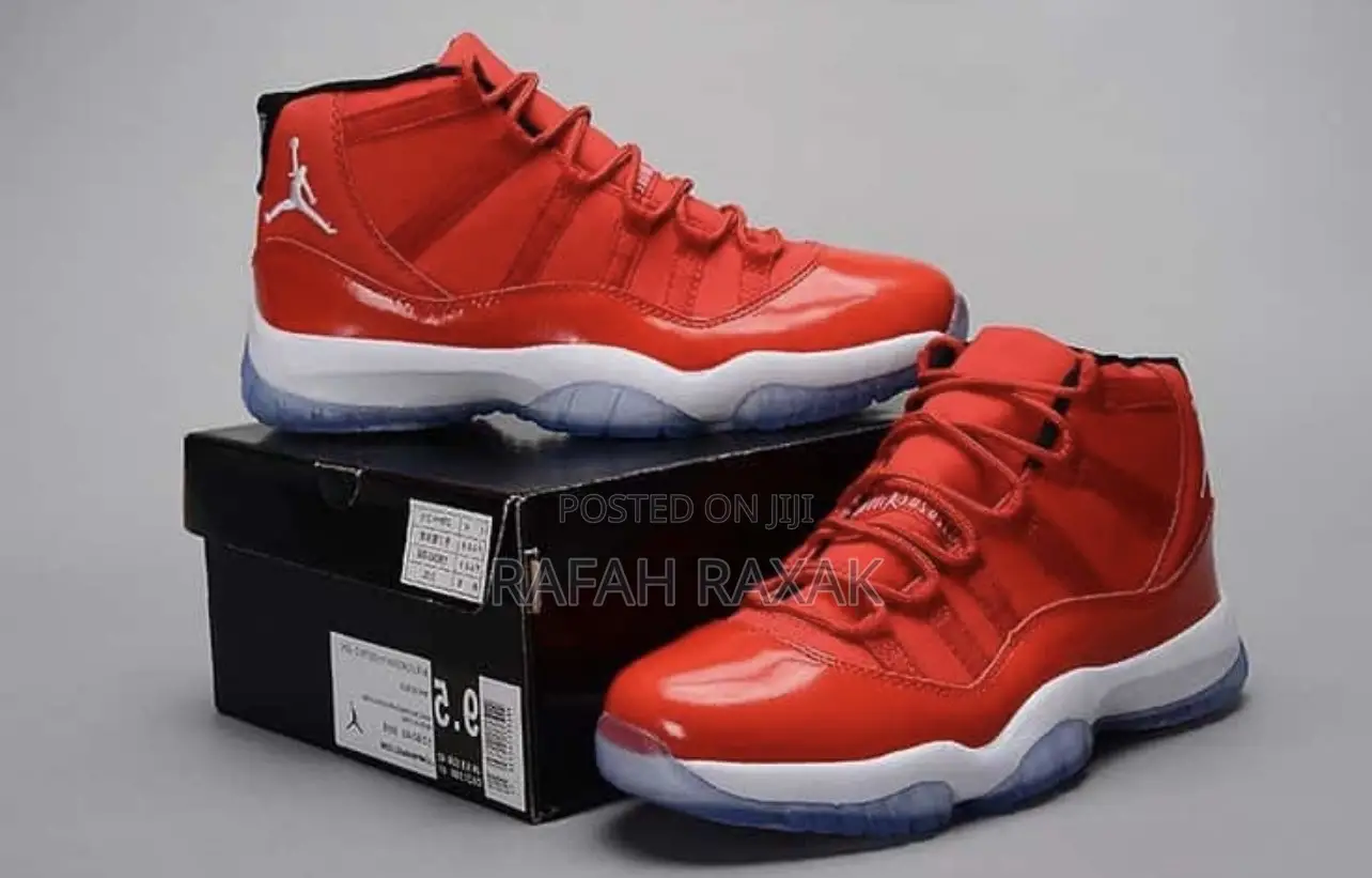 Original Nike Air Jordan 11 Retro Red Sneaker