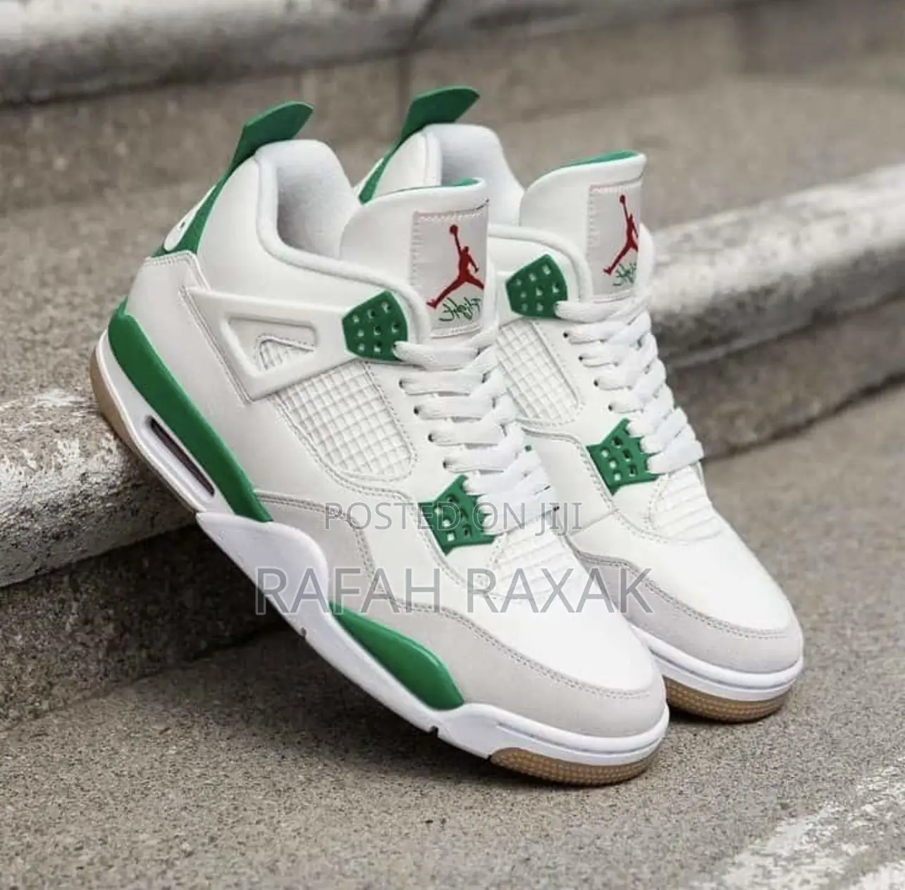 Original Air Jordan 4 Retro X Nike Sb Pine Green Sneaker