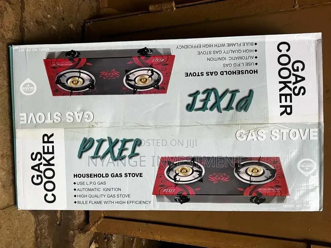 Gas Cooker, Gas Stove. Pixel Gas Stove