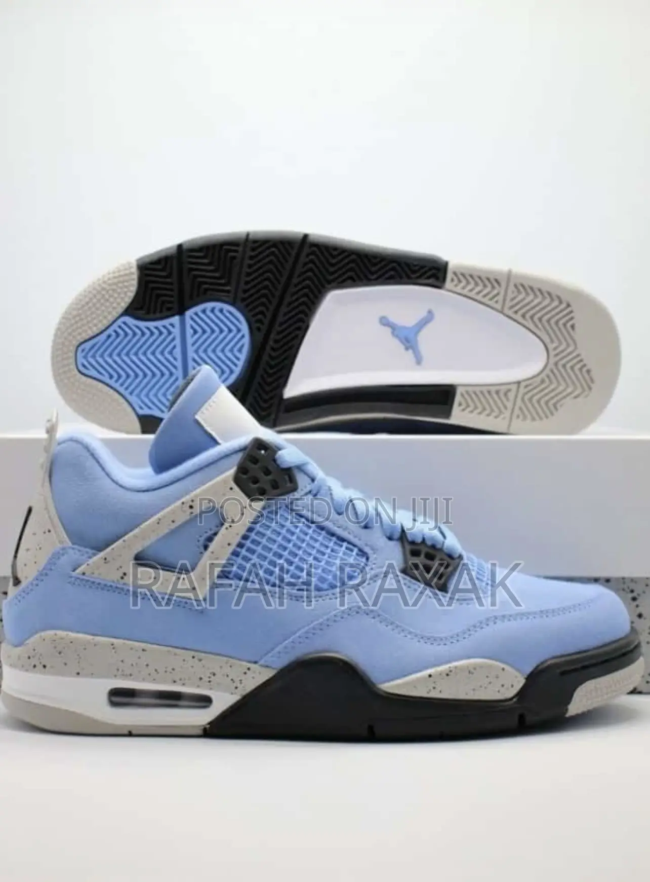 Original Air Jordan 4 Retro University Blue Sneaker