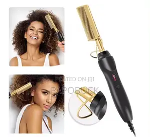 Gold Ceramic Professional Press Comb