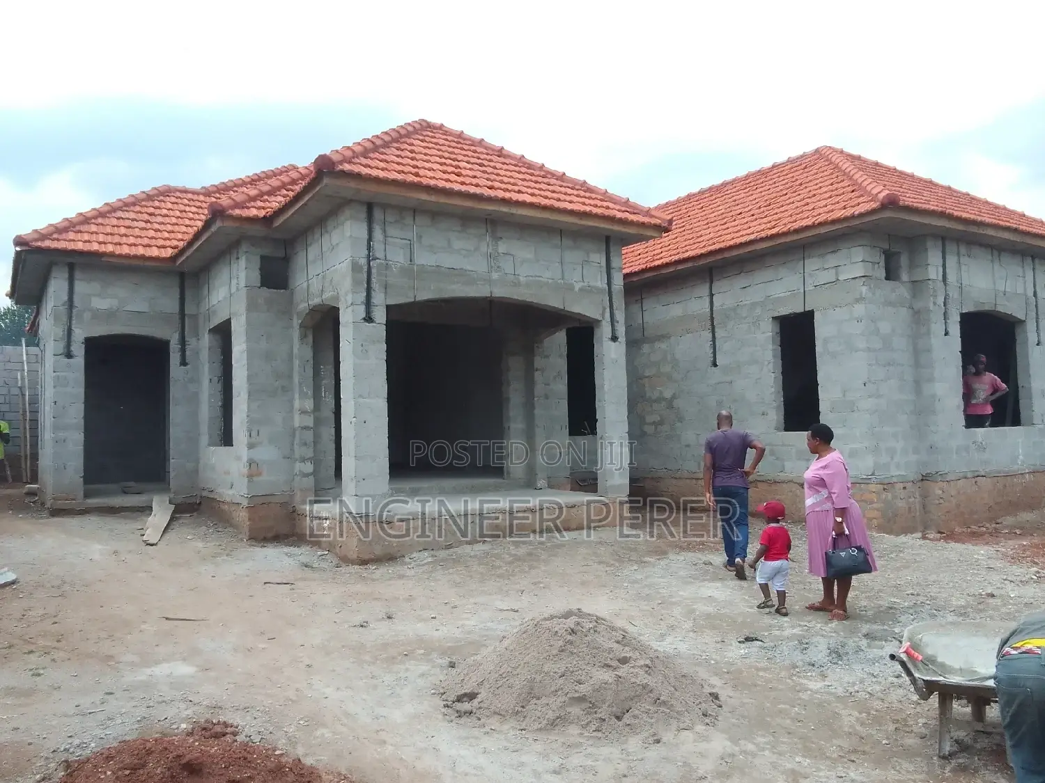 Great Residential House Under Construction