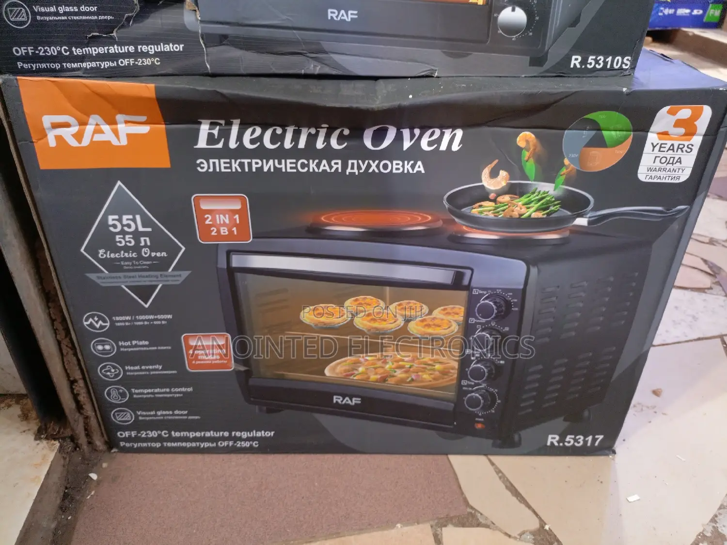 Raf Electric Oven 40L