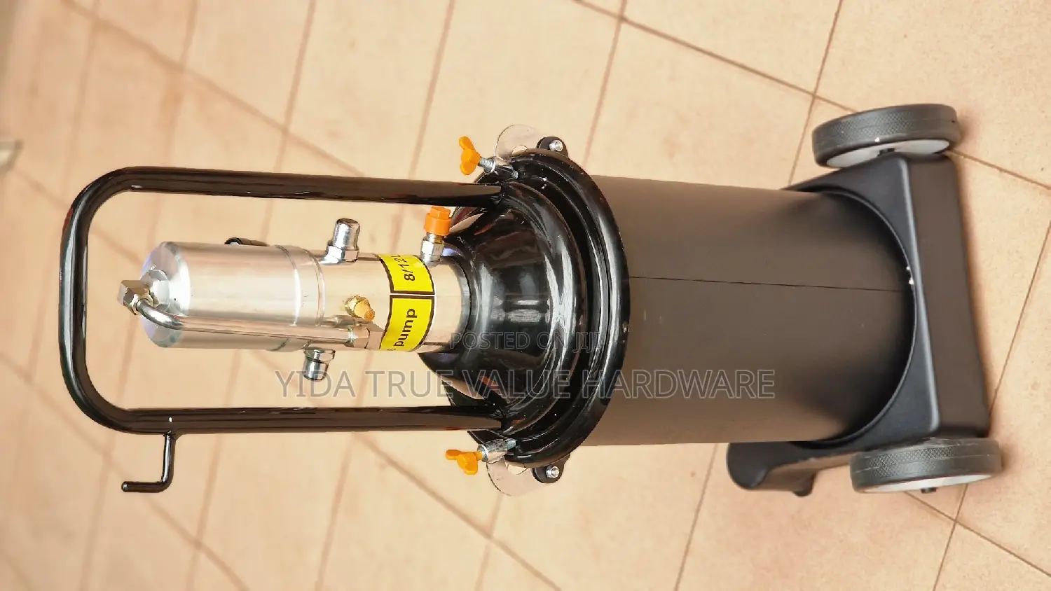 High Pressure Grease Injector 12L, Black