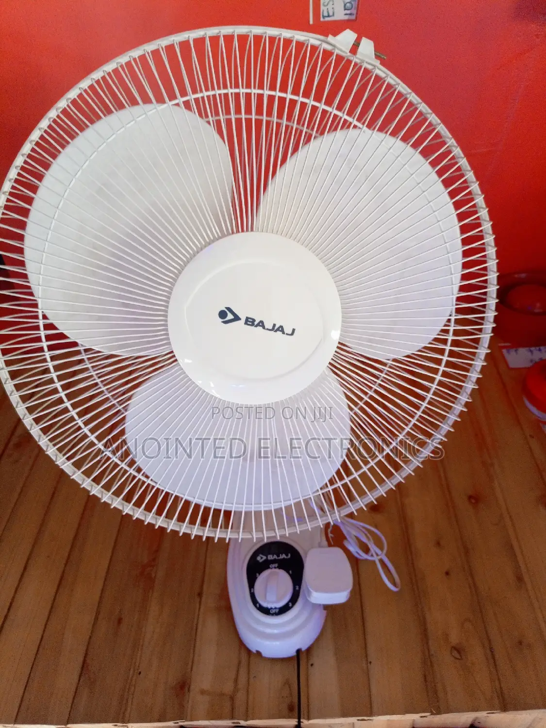 Bajaji Wall Fans White Available