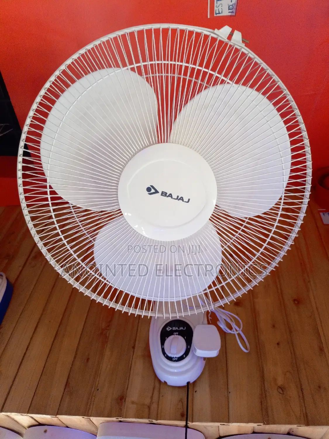 Bajaji Wall Fans White Available