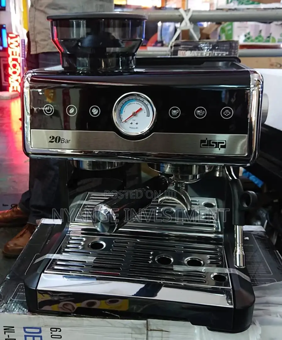 Coffee Maker. 20 Bars Commercial Coffee Maker