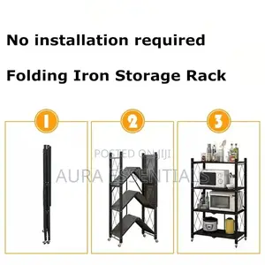 Folding Metal Shelf