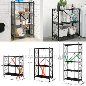 Folding Metal Shelf