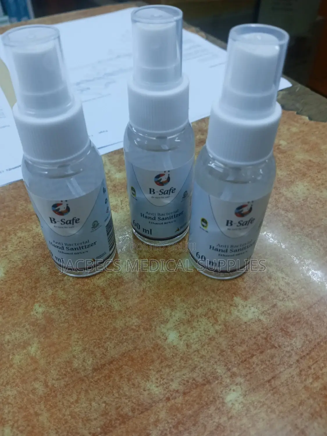 Sanitizer B-Safe 60mls