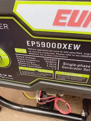 Generator 5KV Euro Power