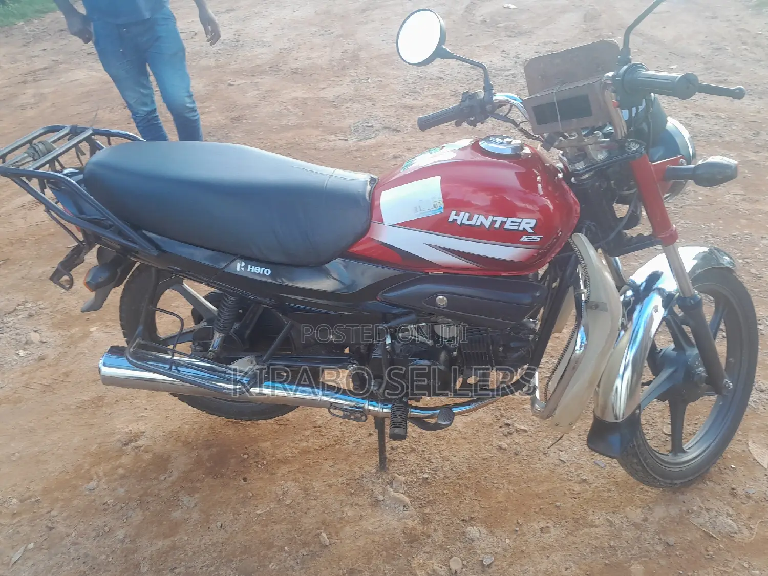 Hunter Bobber 350cc 2023 Red