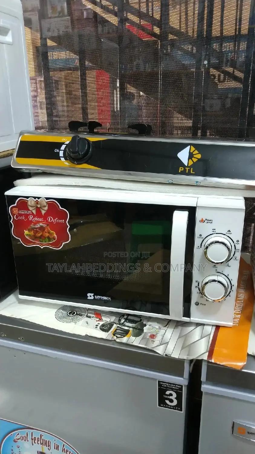 Sayona – 20L Microwave – White