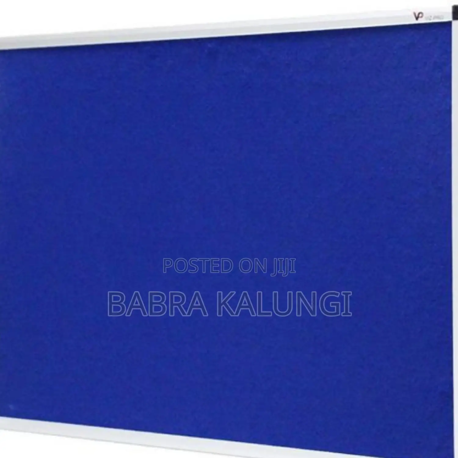Notice Board _White, Blue 120cm by 90cm